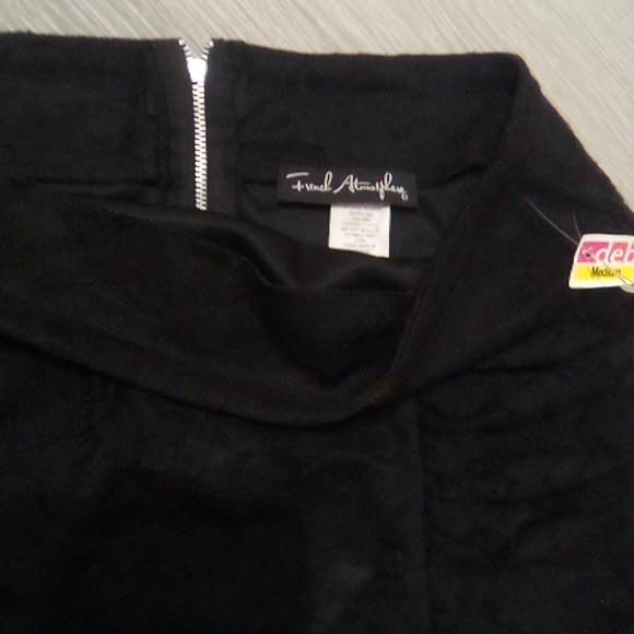 Dead stock NWT Black Lace Micro Mini Skirt from Deb Retail - Picture 9 of 12